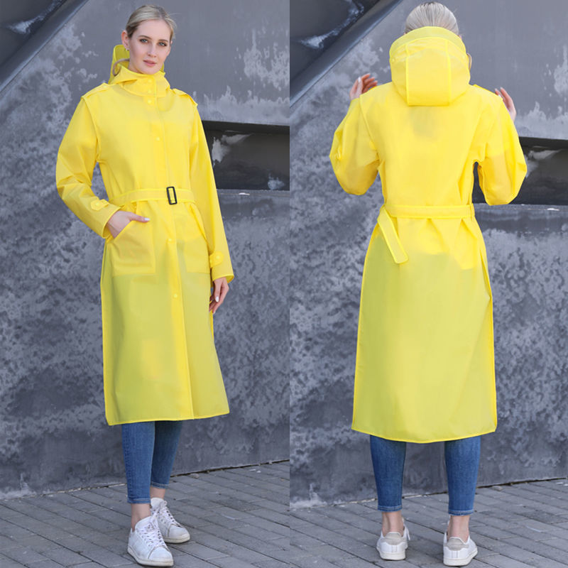Cortavientos transparente impermeable para hombre y mujer, para exteriores, para senderismo, para adultos