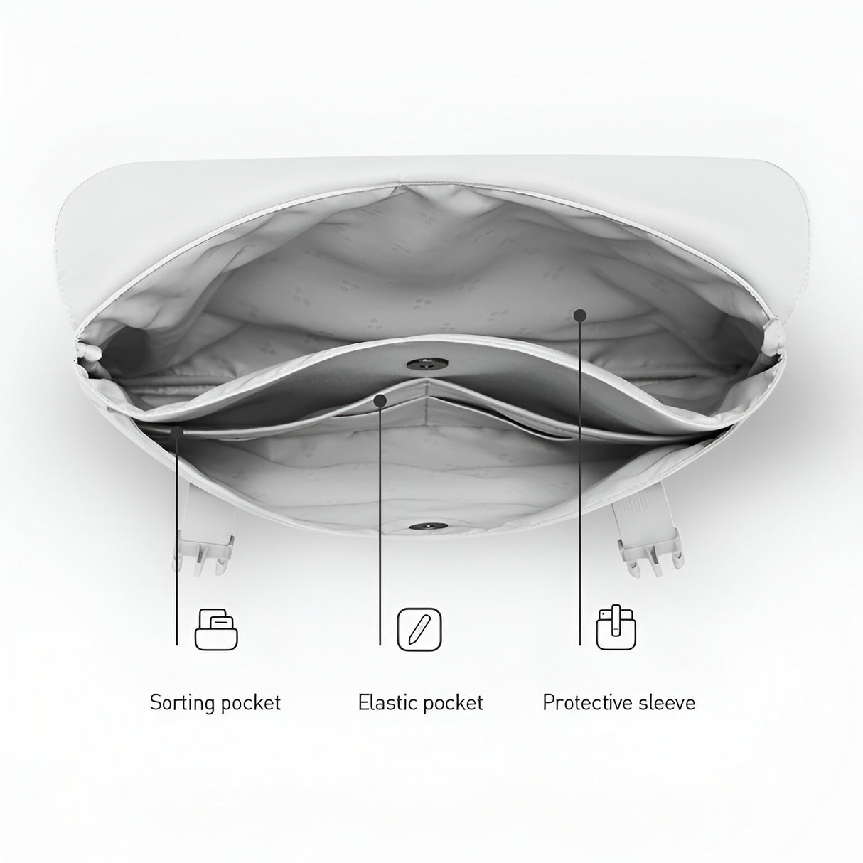 Bolso bandolera unisex: bolso de hombro informal y bolso de viaje para portátil de 13 pulgadas