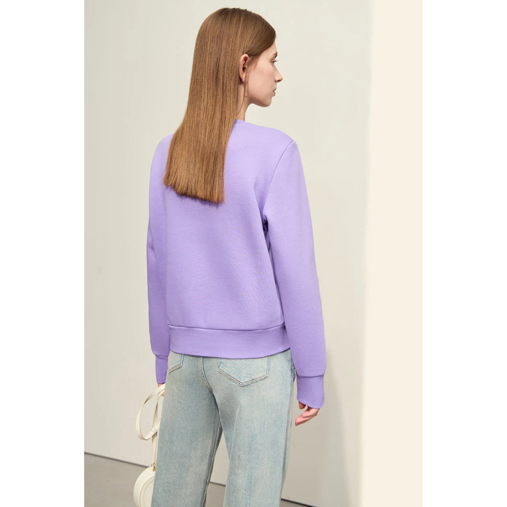 Minimalistische Herbst Hoodies für Damen