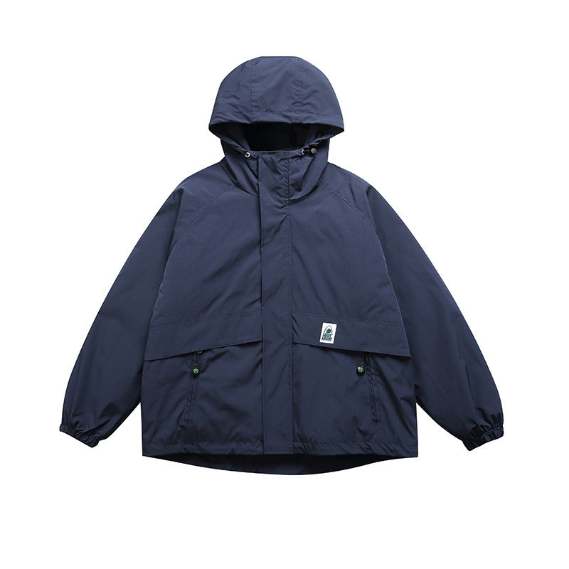 Chaqueta de exterior tres en uno para exteriores, unisex, gruesa y cálida