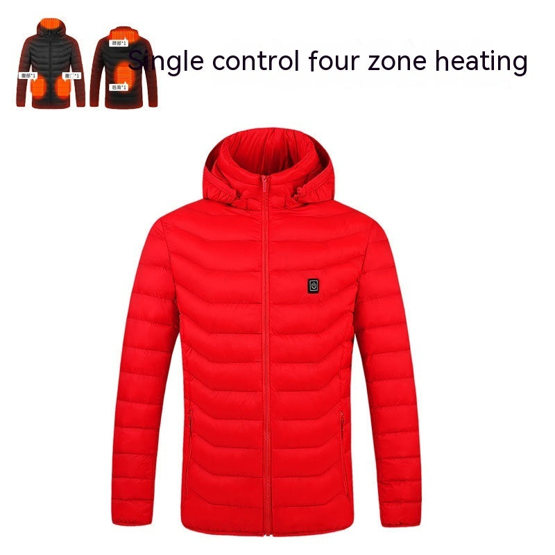 Winter Smart Paare Konstante Temperatur Baumwolle Kleidung USB Elektrische Heizung