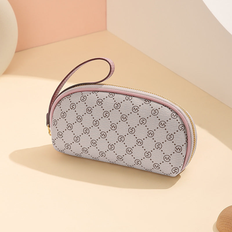 Elegante mini bolso de mano y cartera retro