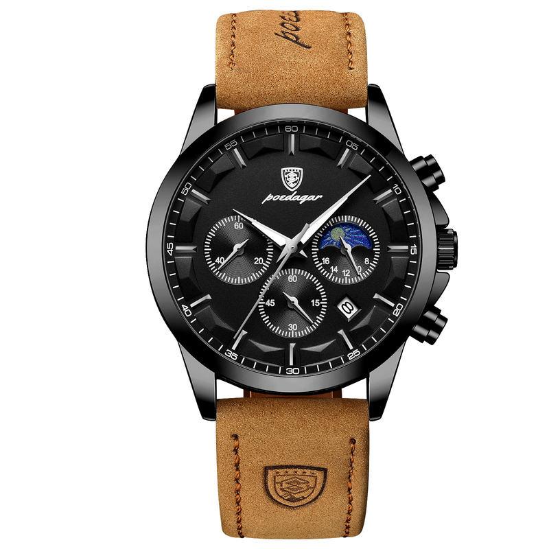 Quarz-Chronograph-Sportuhr: Luxus, Stil, Funktionalität