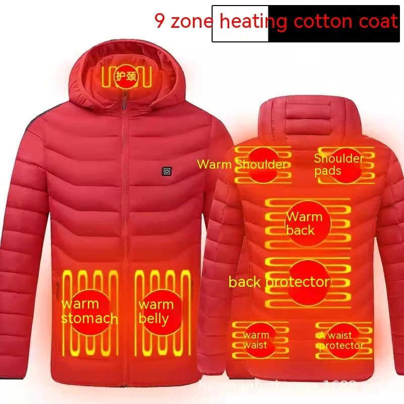 Winter Smart Paare Konstante Temperatur Baumwolle Kleidung USB Elektrische Heizung