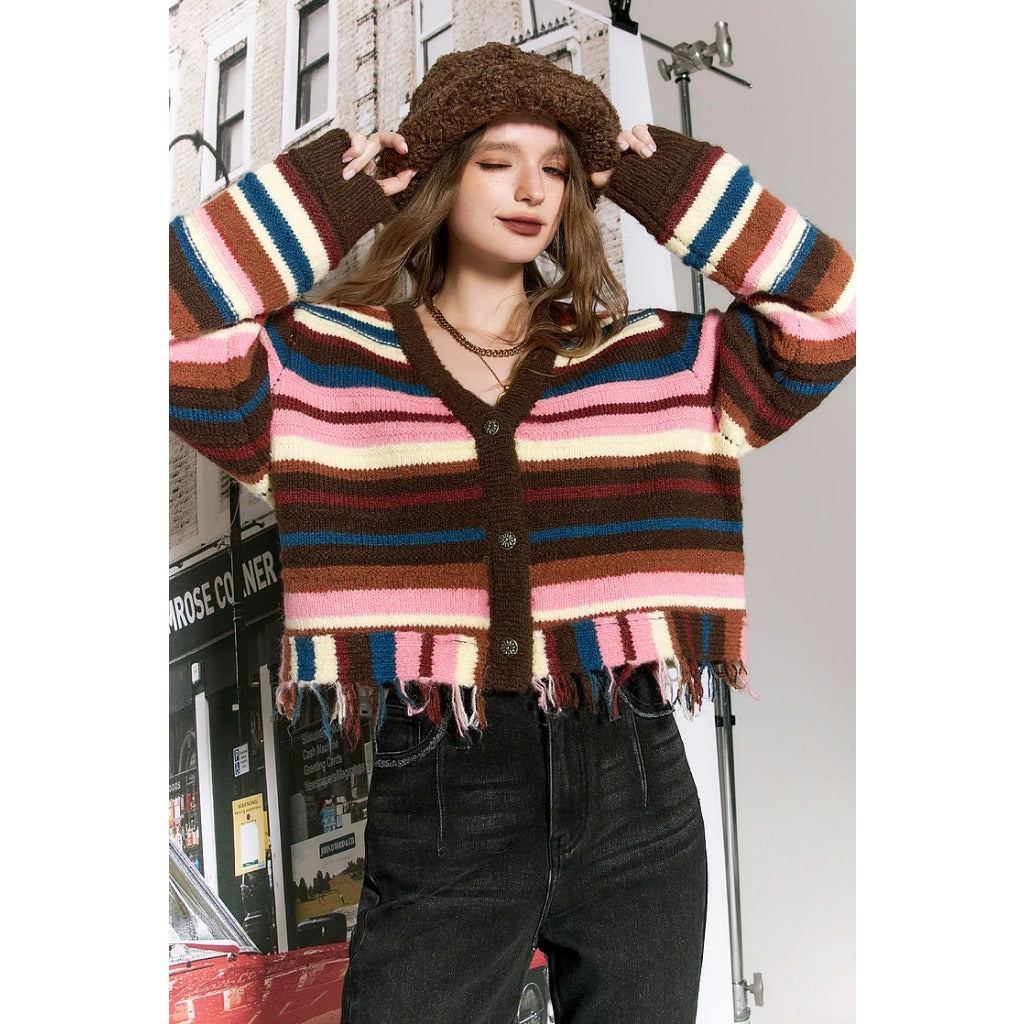 Y2K 2000er Retro Gyaru Pullover für Damen