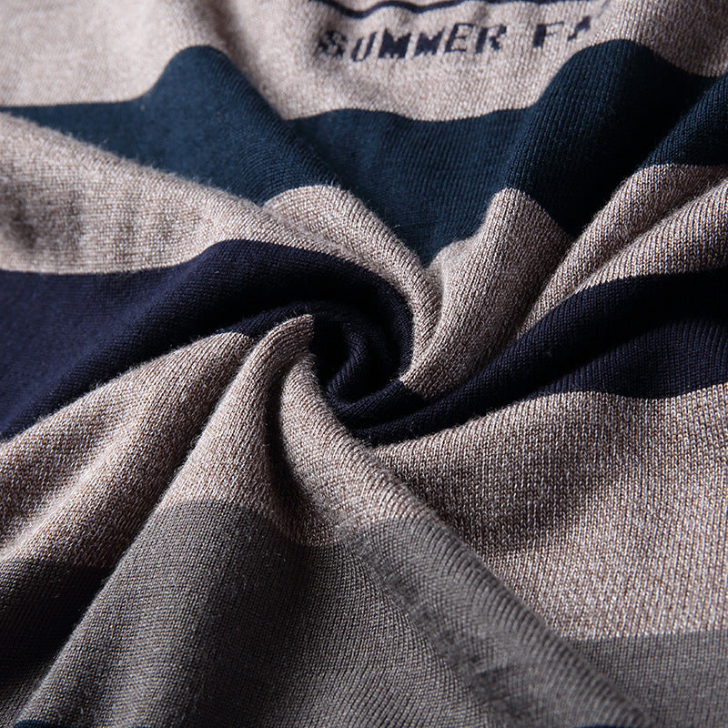 Suéter informal a rayas para jóvenes