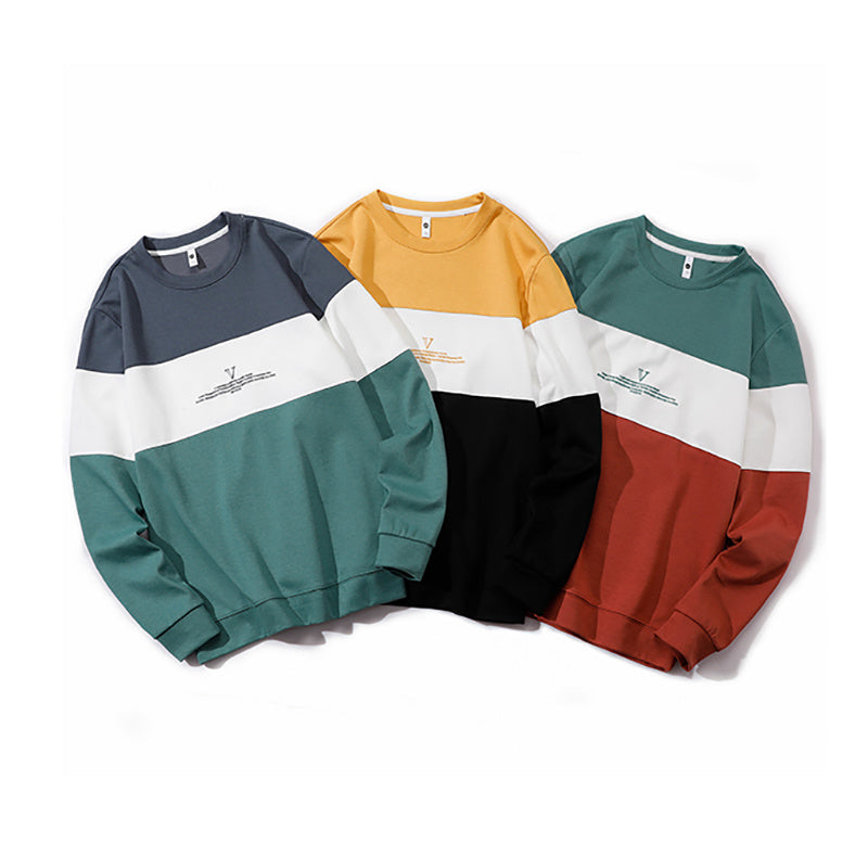 Loose Pullover Bottoming Shirt Men's Long Sleeves