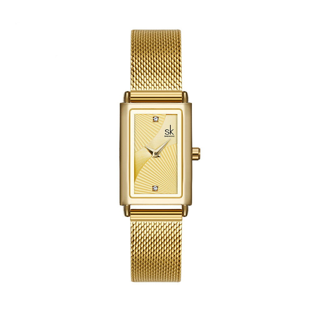 New Fashion Women's Watch Mesh Strap Watch Quartz Watch - Dazpy