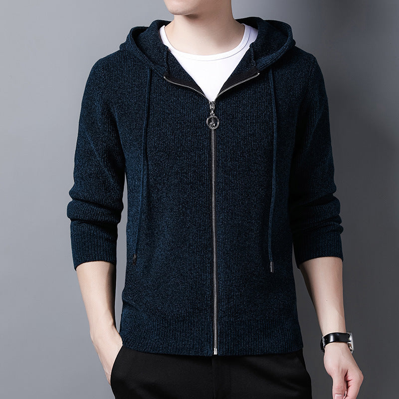 Men'S Sports Outer Wear Zipper Loose Cardigan