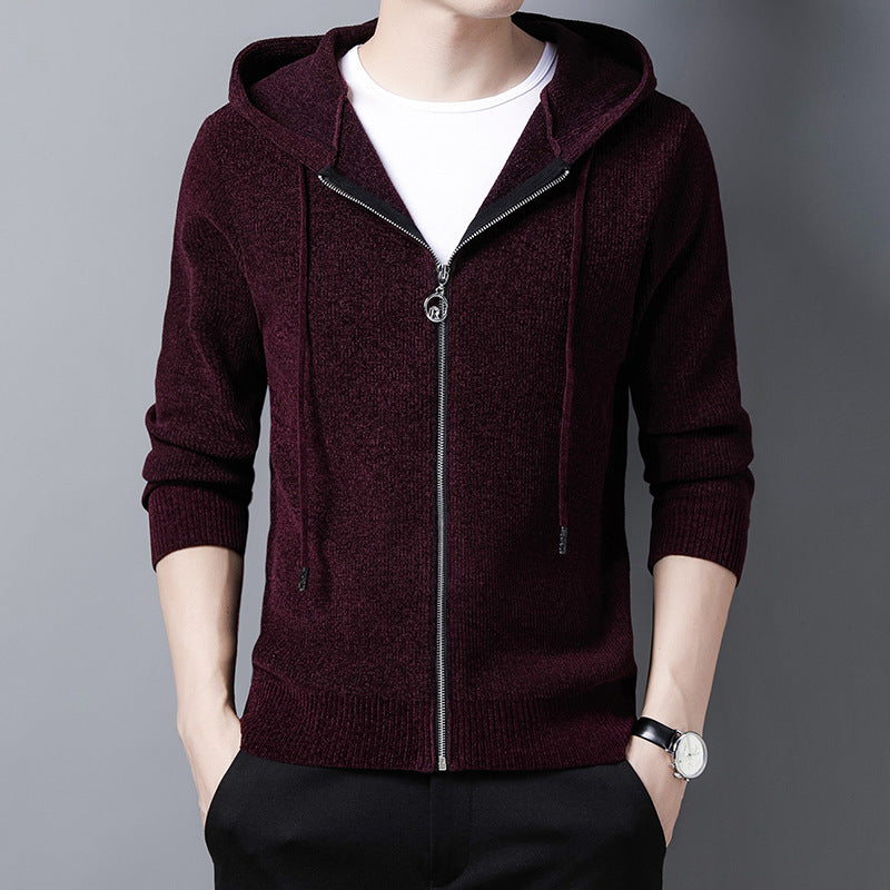 Men'S Sports Outer Wear Zipper Loose Cardigan