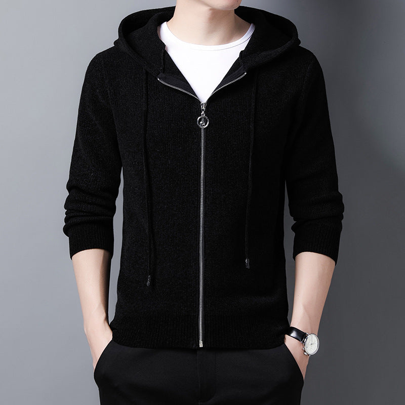 Men'S Sports Outer Wear Zipper Loose Cardigan