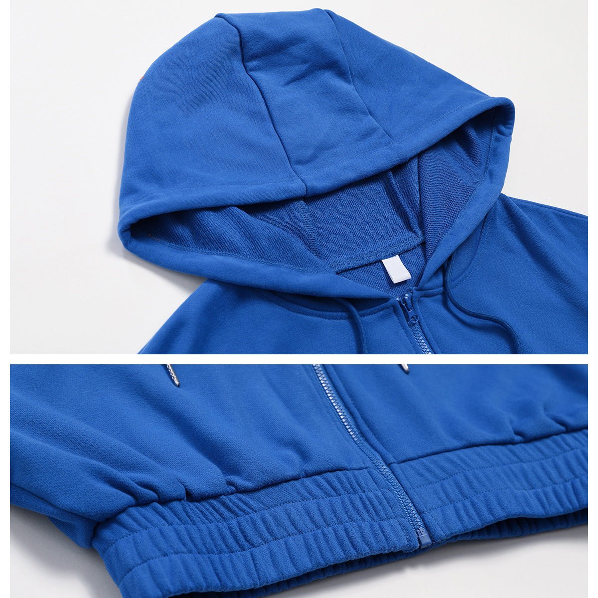 Langärmliger Sport-Hoodie für Damen – Stilvolles Sweatshirt mit Stehkragen und Reißverschluss