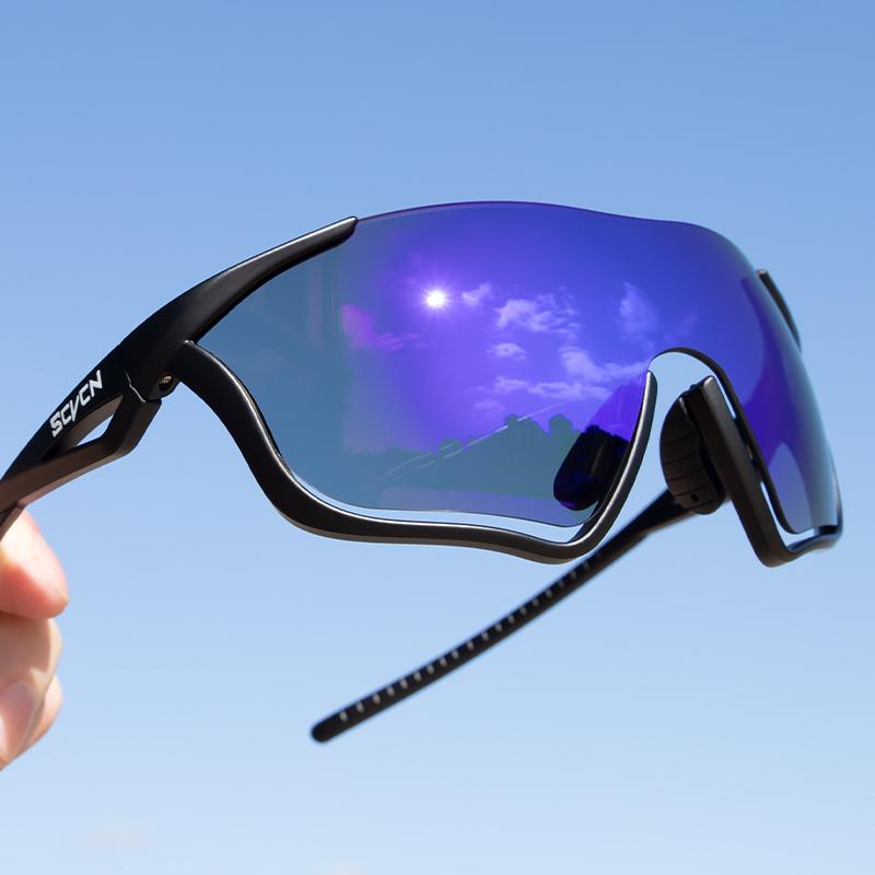 Gafas de sol de policarbonato UV400 multideporte para ciclismo y actividades al aire libre