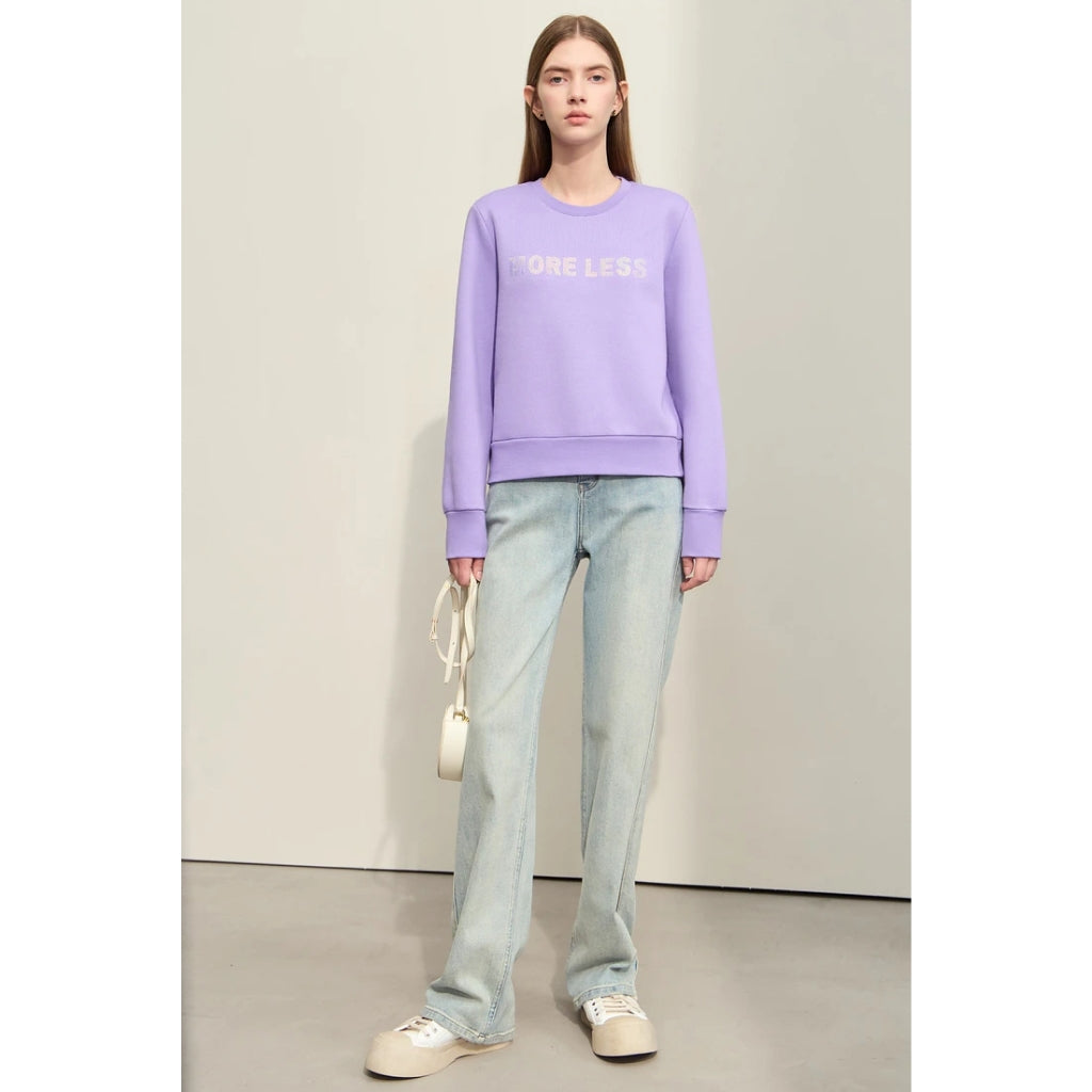 Minimalistische Herbst Hoodies für Damen