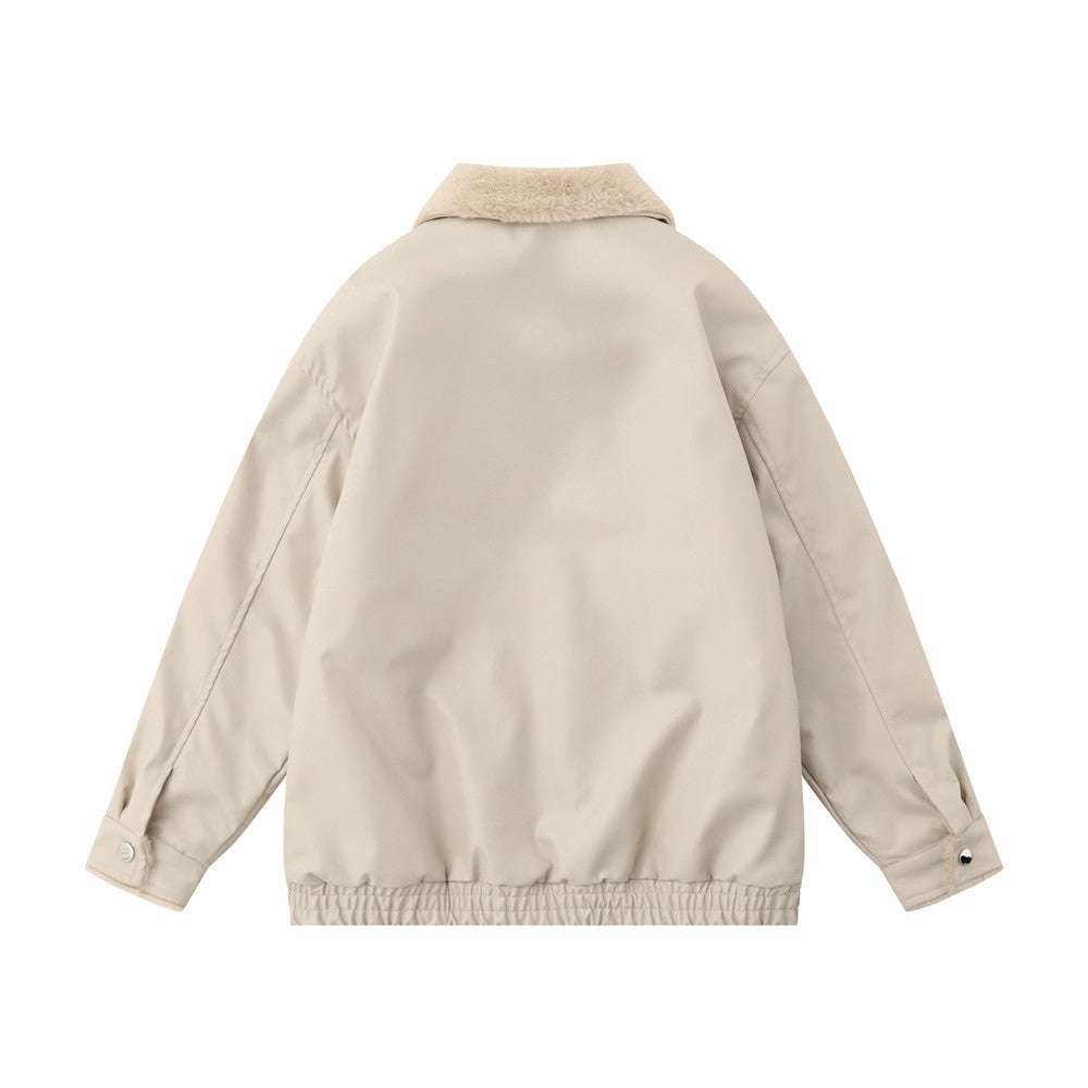 High Street Lockere, lässige Motorrad-PU-Lederjacke