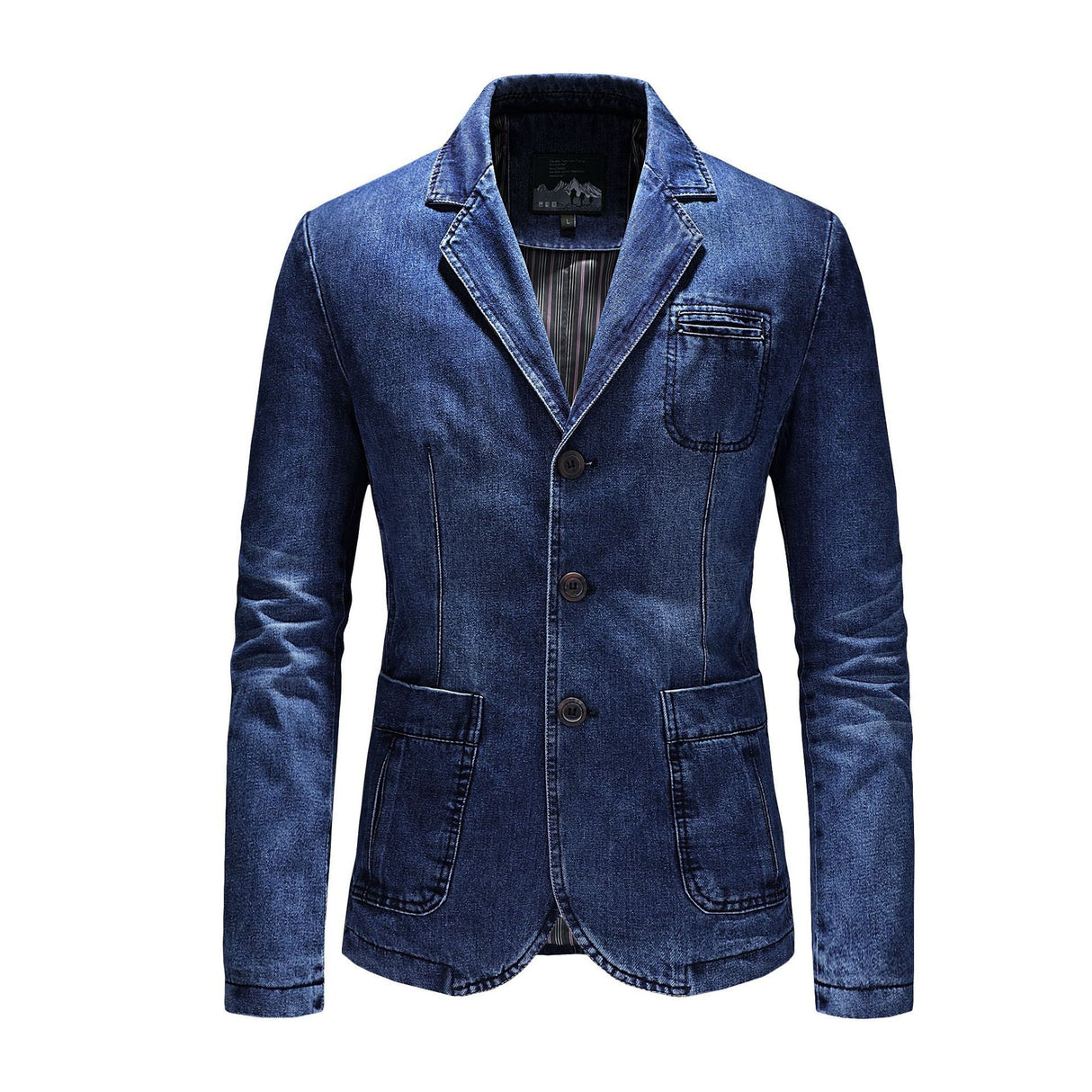 Chaqueta vaquera de traje pequeño con abrigo de primavera y otoño