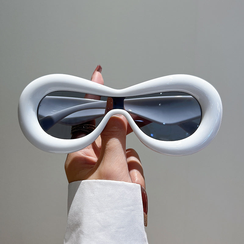 Gafas de sol ovaladas retro para hombres y mujeres
