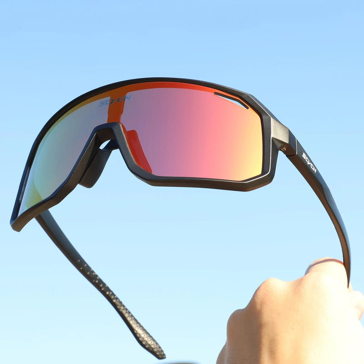 Gafas de sol de policarbonato UV400 multideporte para ciclismo y actividades al aire libre