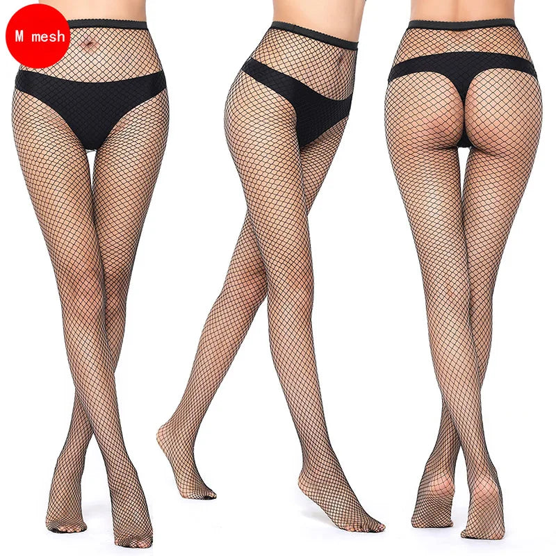 Medias de rejilla sexy