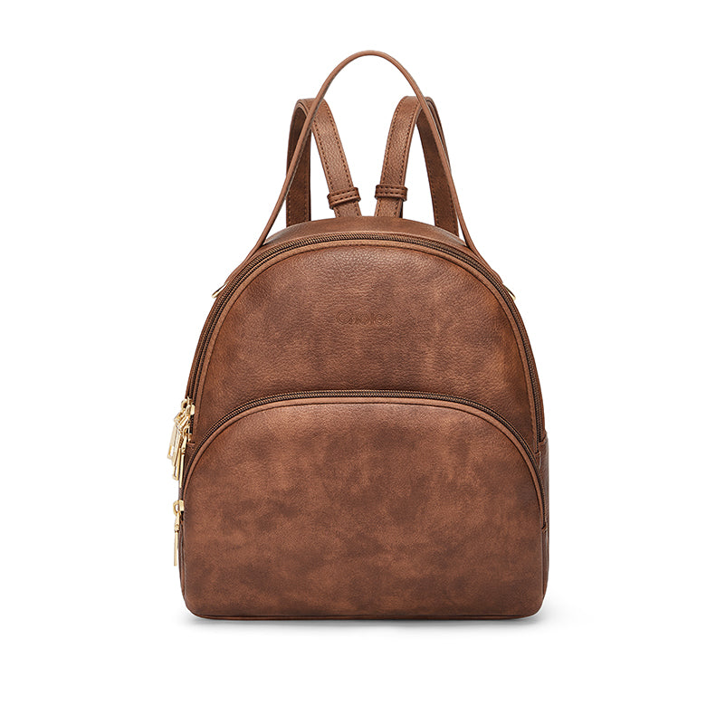 Mochila de cuero elegante para mujer: perfecta para la escuela, los viajes y el uso diario