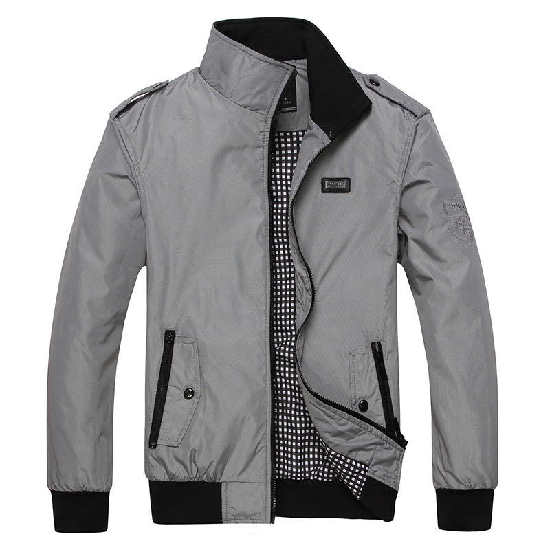 Herbst und Winter Herren Casual Business große Größe Jacke lose Mantel Windjacke grenzüberschreitenden Fabrik Direktverkauf