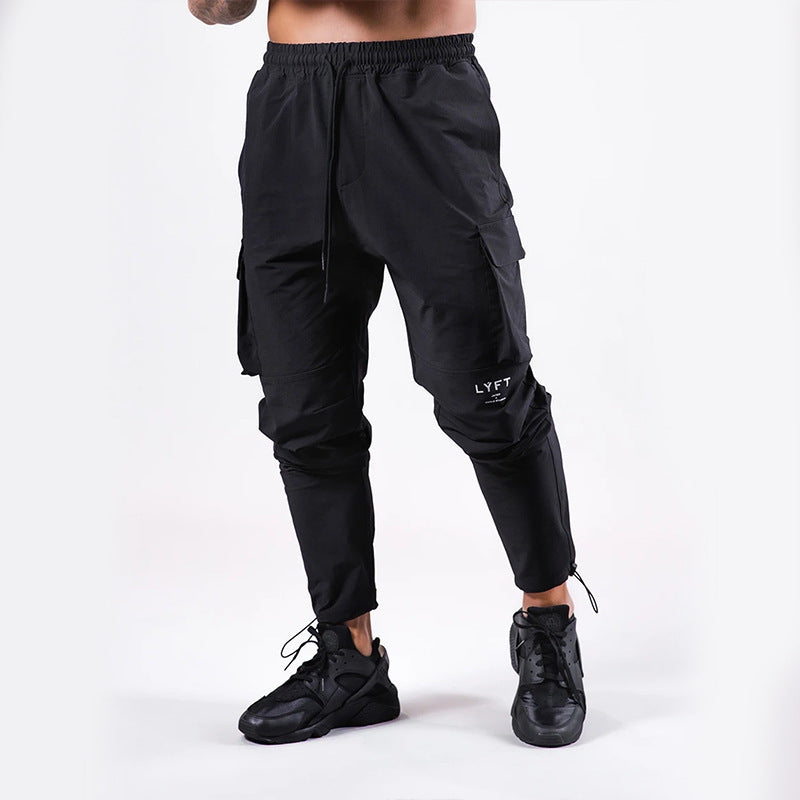 Overalls Hosen Dünne Elastische Leggings Lauf Training Jogginghose