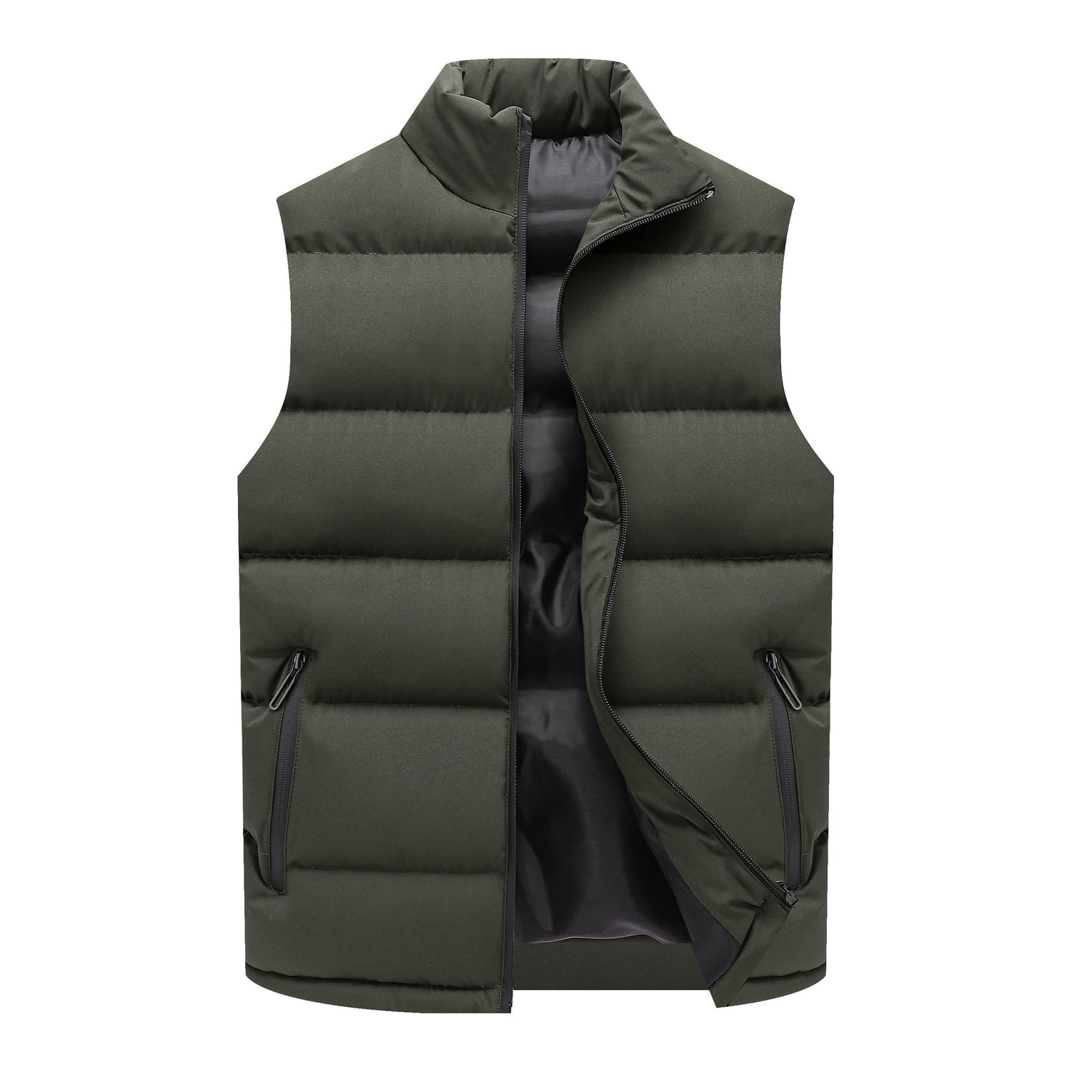 Bedruckte Weste Baumwollgefütterter Mantel Winter