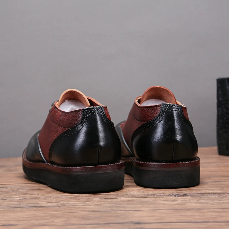 Mocasines de piel de vaca Goodyear hechos a mano