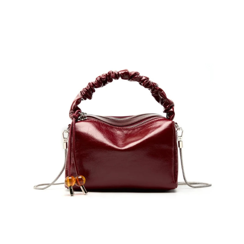 Bolso bandolera y de hombro de piel auténtica de lujo