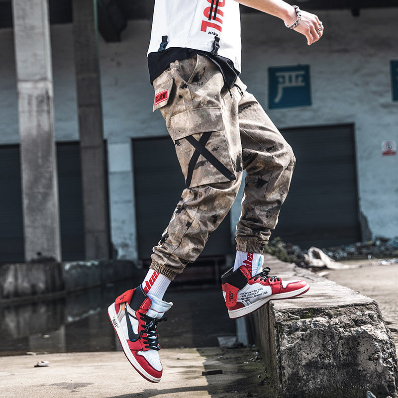 Camouflage loose overalls