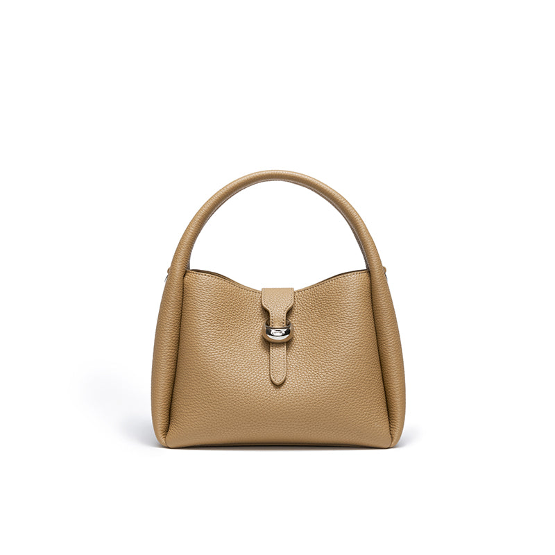 Bolso de hombro de cuero de lujo para mujer