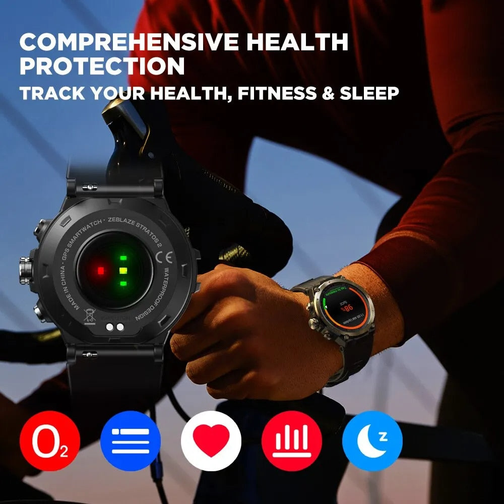GPS-Smartwatch mit ultimativer Leistung: Ihr unverzichtbarer Begleiter für ein aktives Leben