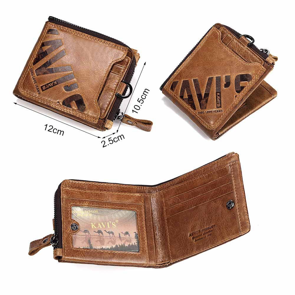 Fashion casual zipper wallet - Dazpy