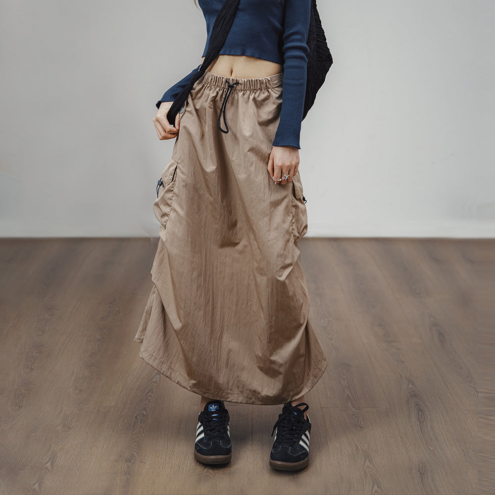 Vintage Workwear A-line Skirt