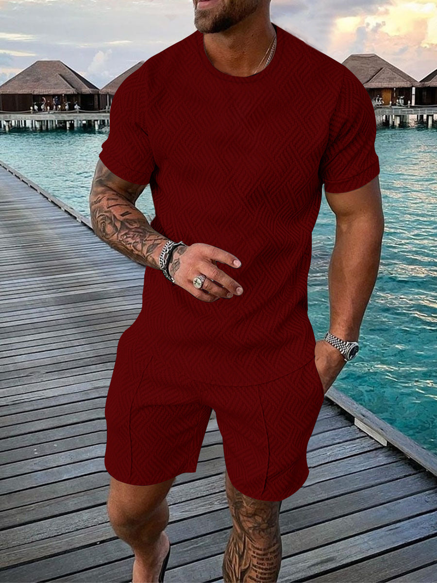 Tendencia de trajes de moda europea y americana para hombres
