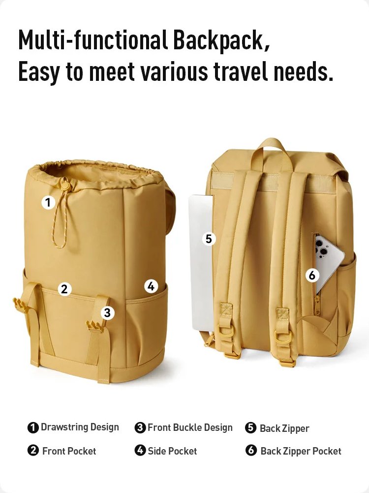 Wasserdichter Pendler-Rucksack für Damen