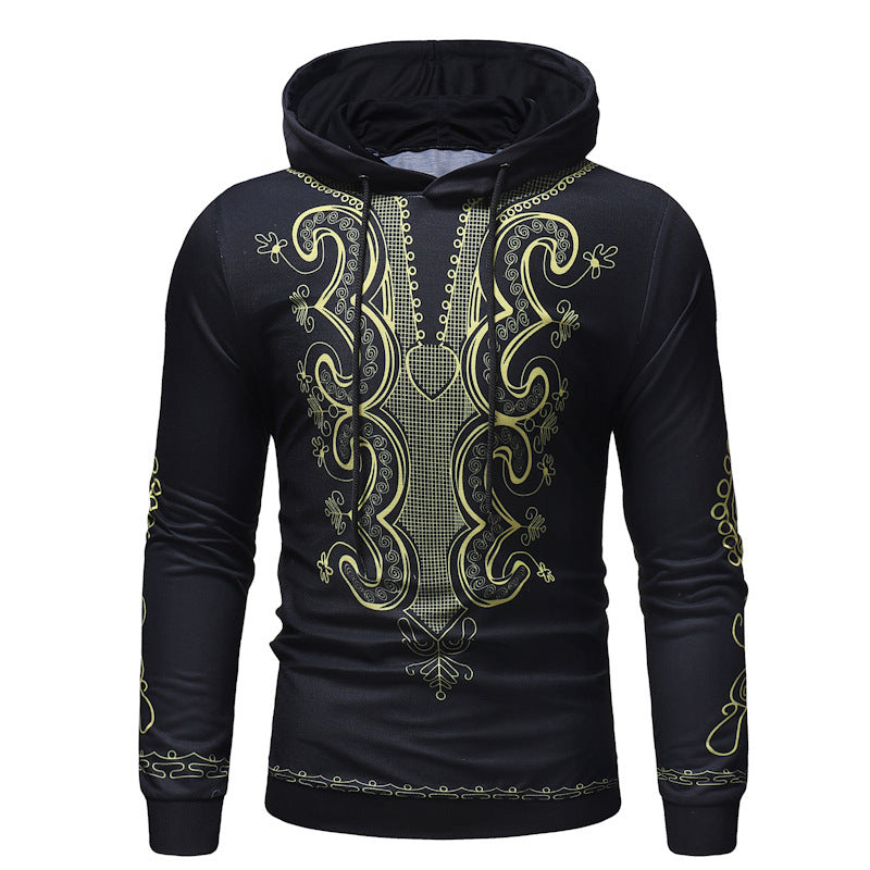 Modischer, lässiger Pullover mit langen Ärmeln und Kapuze