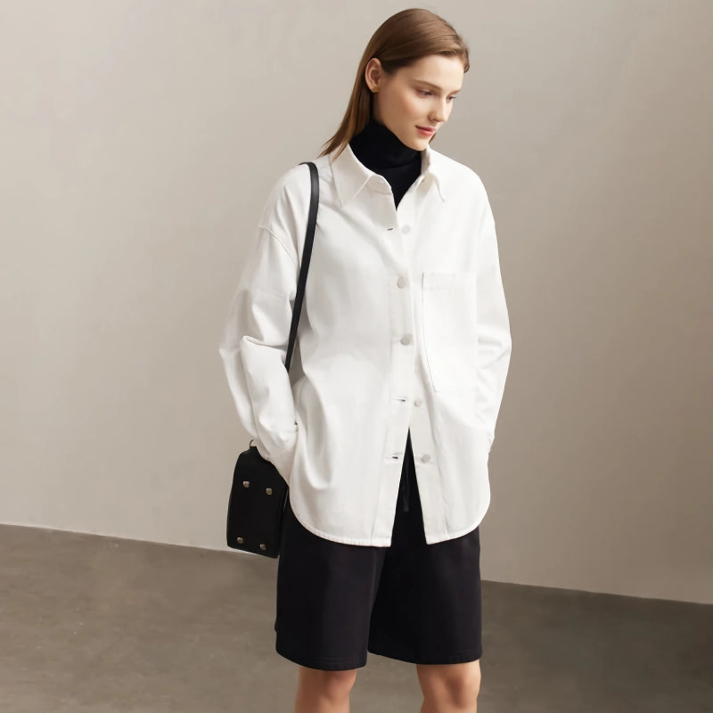 Minimalistische Jeansjacken