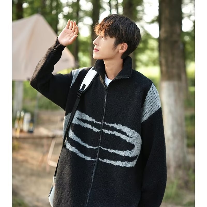 Chaqueta de exterior Chaqueta de primavera y otoño de moda para hombre Casual