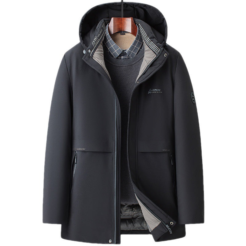 Chaqueta acolchada de algodón con grafeno para el tiempo libre y cálida para el invierno