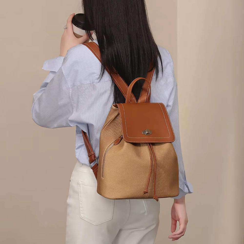 Mini mochila de moda estética