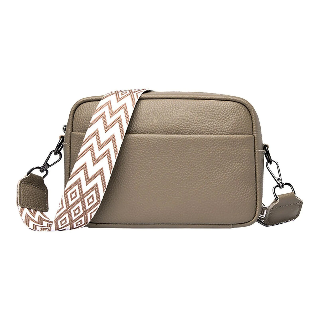 Bolso bandolera vintage de piel de vaca: bolso cuadrado pequeño de un solo hombro de moda para mujer