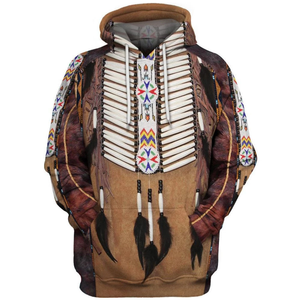 Digital Printed Long-sleeved Hoodie Sweatshirt