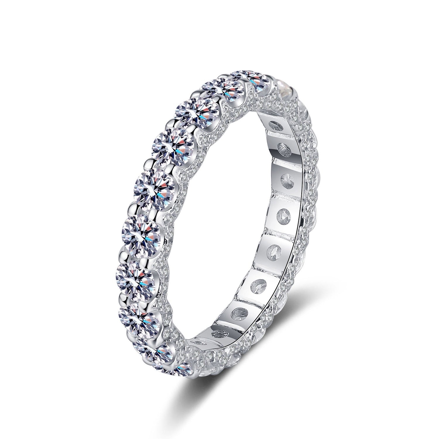 Group Inlaid With Morsang Stone Ring - Dazpy