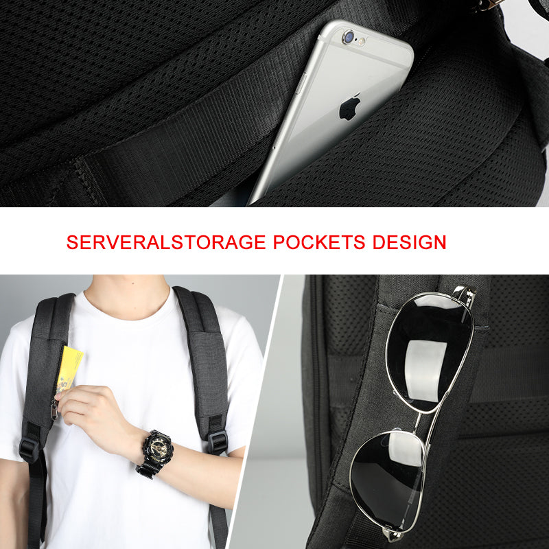 Hochwertiger Laptop-Rucksack mit Diebstahlschutz