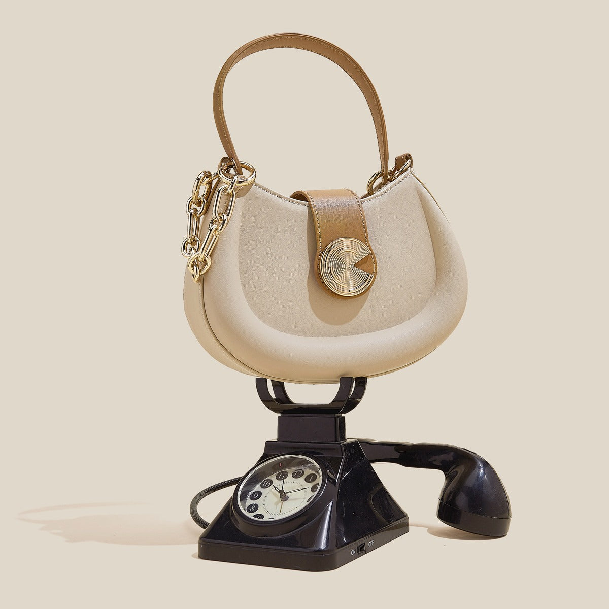 Elegante 2-Riemen Crossbody & Schultertasche – Stylische Achseltasche mit großem Fassungsvermögen