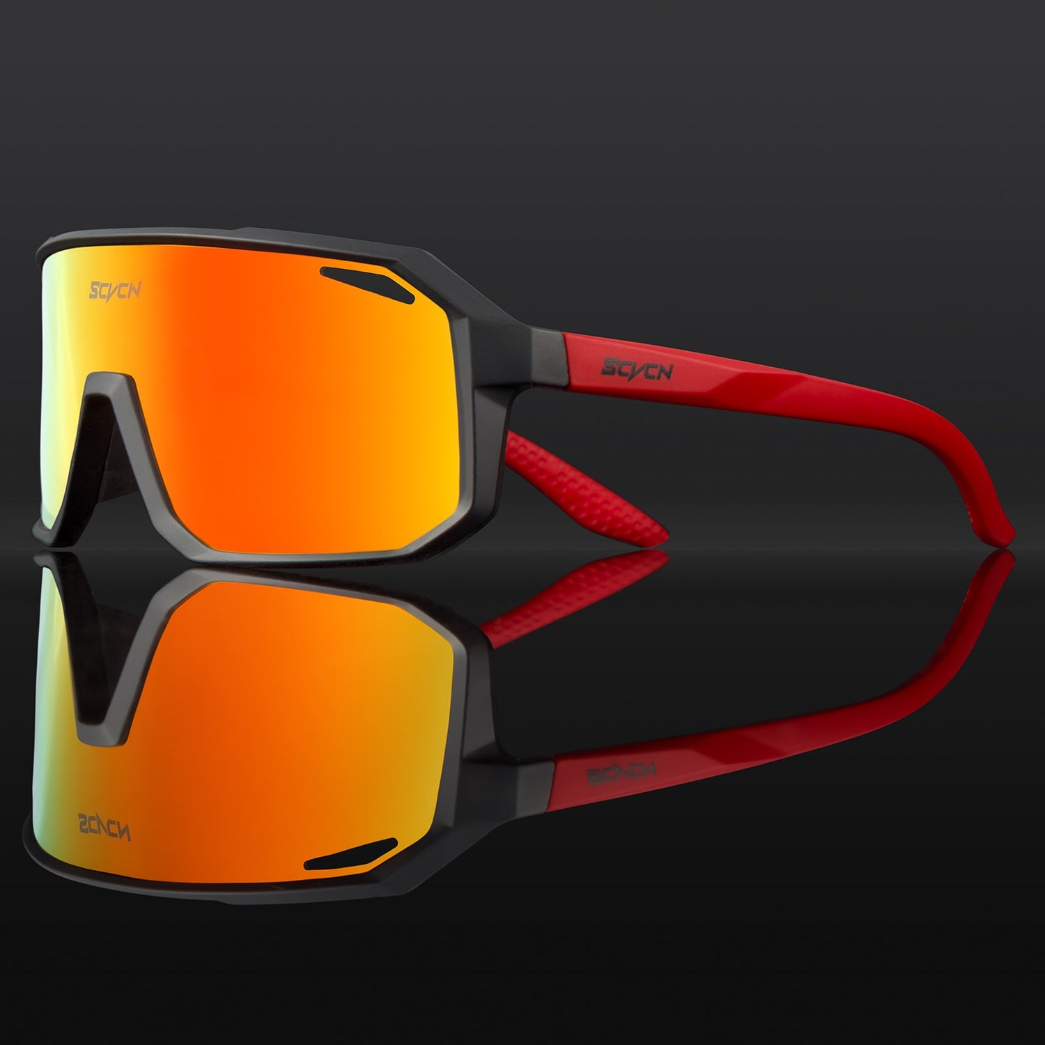 Gafas de sol de policarbonato UV400 multideporte para ciclismo y actividades al aire libre