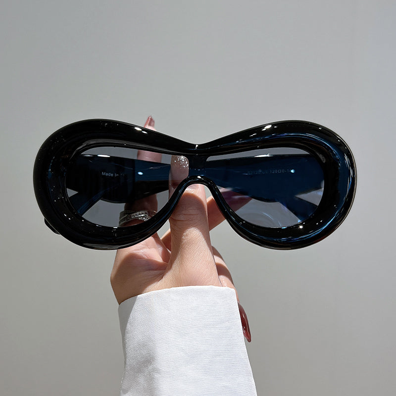 Gafas de sol ovaladas retro para hombres y mujeres