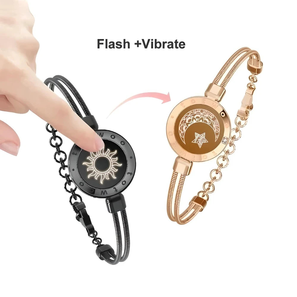 Pulseras táctiles de larga distancia