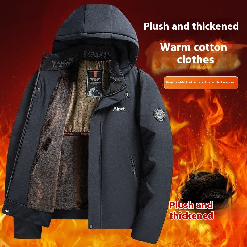 Chaqueta acolchada de algodón con grafeno para el tiempo libre y cálida para el invierno